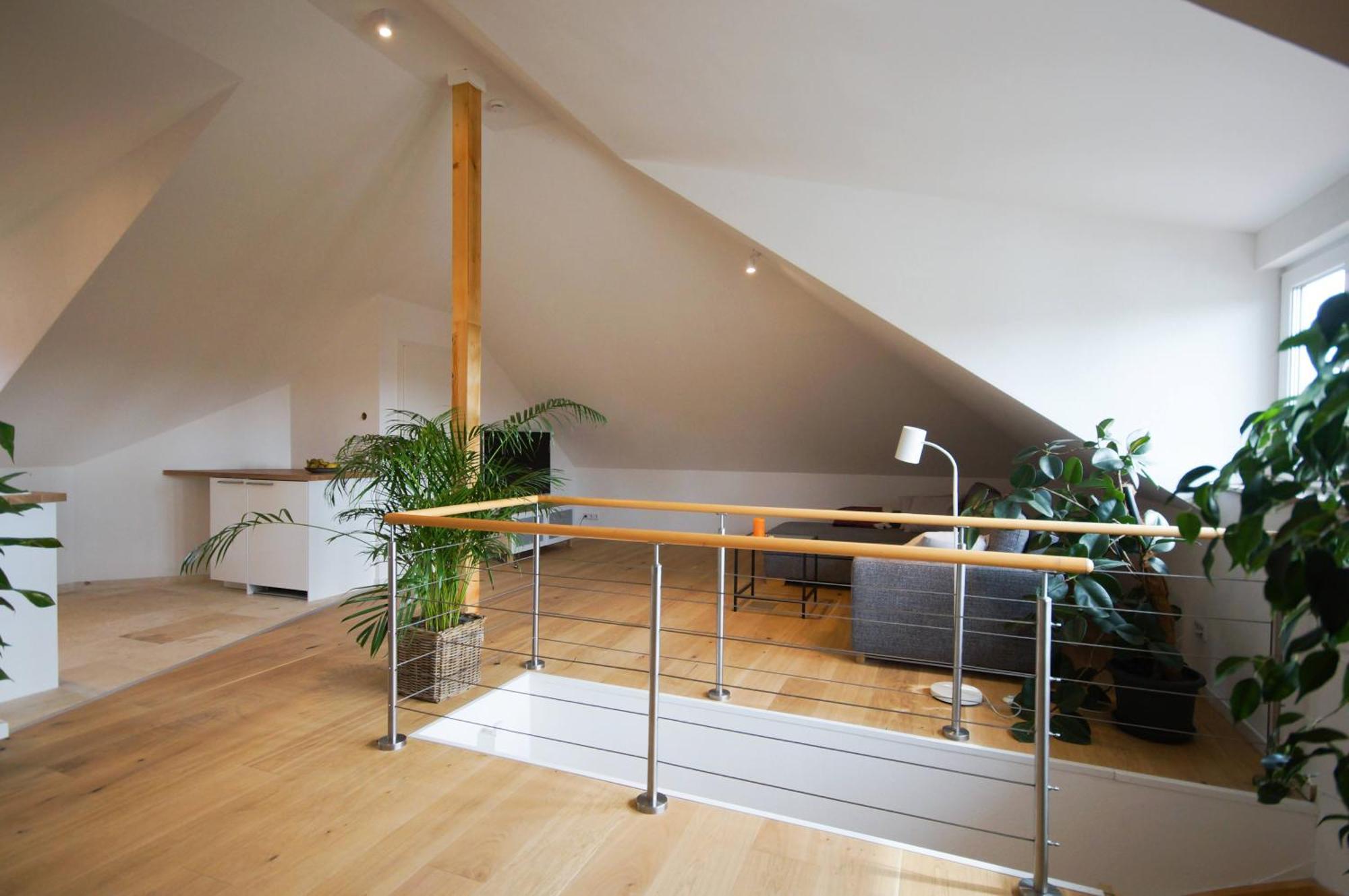 Modernes Und Helles Im Loft Stil